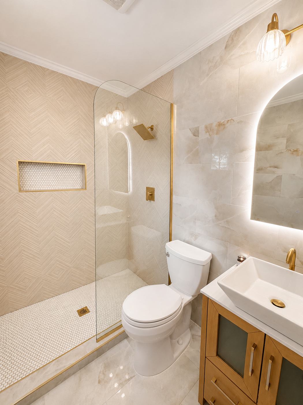 Walk-in shower