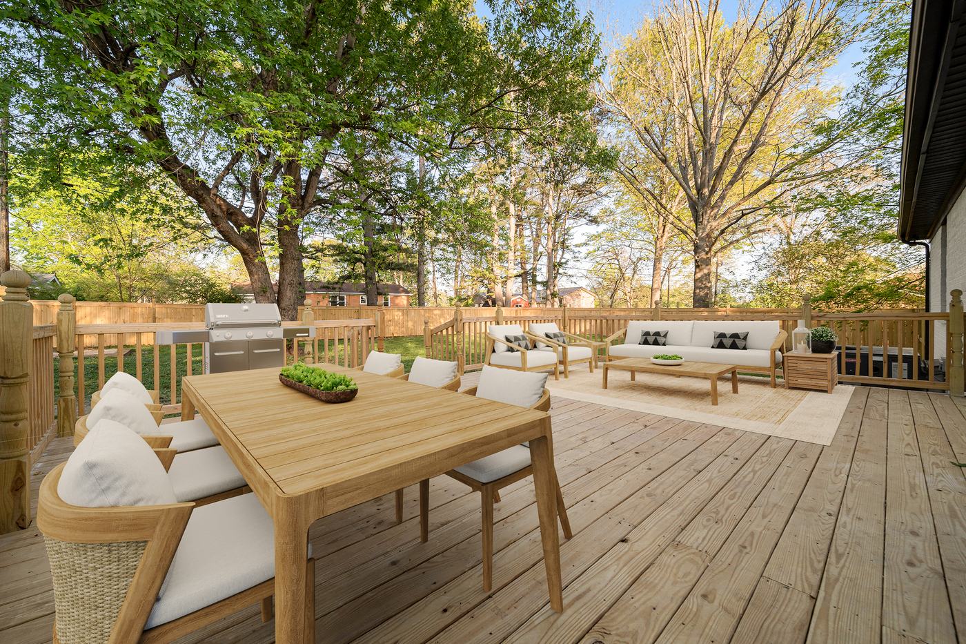 Back deck